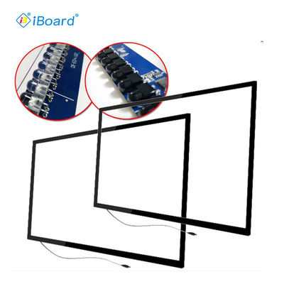 টাচ কিয়স্ক 8ms 20 টাচ পয়েন্টের জন্য iBoard OEM সাইজ 19-200 ইঞ্চি ইনফ্রারেড মাল্টি টাচ ফ্রেম