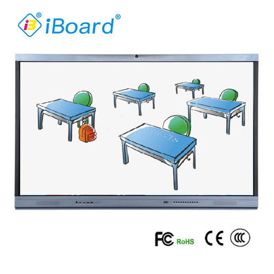 ক্লাসরুমের জন্য IBoard FCC CE CB 65in Smart Interactive Whiteboard Android 9