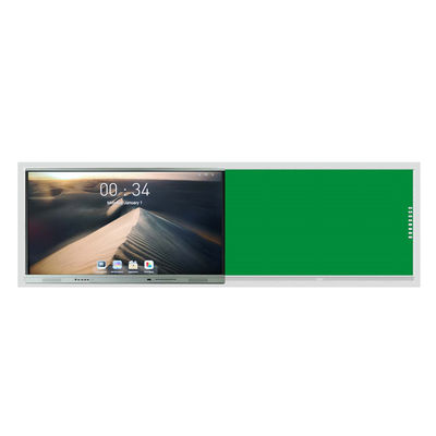 স্কুল ক্লাসরুমের জন্য iBoard 75'' 86'' ইন্টেলিজেন্ট স্মার্ট ন্যানো ইন্টারকানেকশন ব্ল্যাকবোর্ড এলইডি অ্যান্ড্রয়েড 9.0