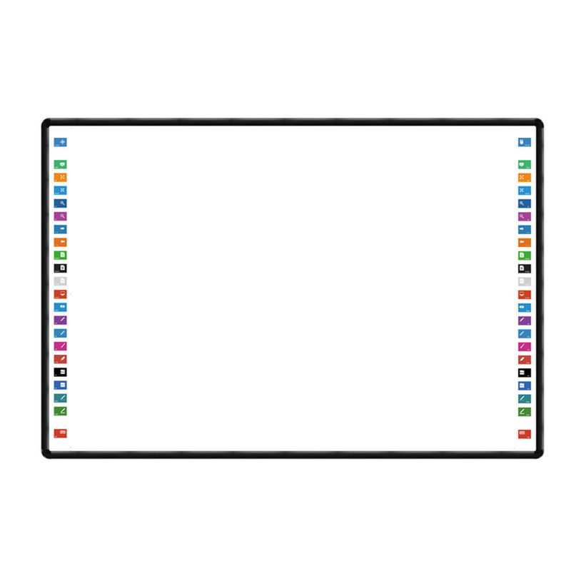 82 ইঞ্চি মাল্টি আইআর টাচ ইন্টারেক্টিভ ইউএসবি বোর্ড 2 মিমি নির্ভুলতা ওয়াল মাউন্ট ইনস্টলেশন / অঙ্গভঙ্গি স্বীকৃতি