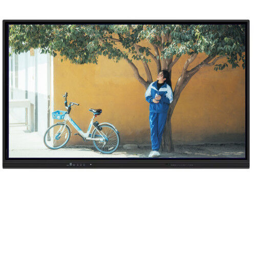 স্কুল এবং সম্মেলনের জন্য 65 ইঞ্চি 4K রেজোলিউশন মাল্টি-টাচ ইন্টারেক্টিভ ফ্ল্যাট প্যানেল স্মার্ট বোর্ড