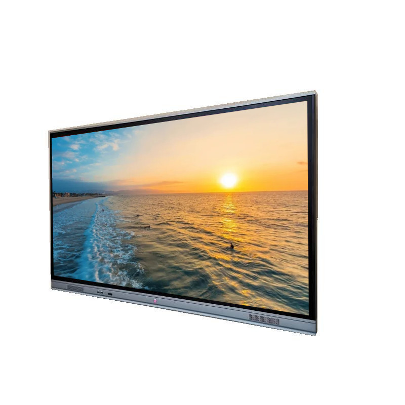 iBoard 65 ইঞ্চি 4 কে এলসিডি ইন্টারেক্টিভ বোর্ড ডিজিটাল ফ্ল্যাট প্যানেল স্মার্ট টাচ স্ক্রিন কনফারেন্স ক্লাসরুমের জন্য