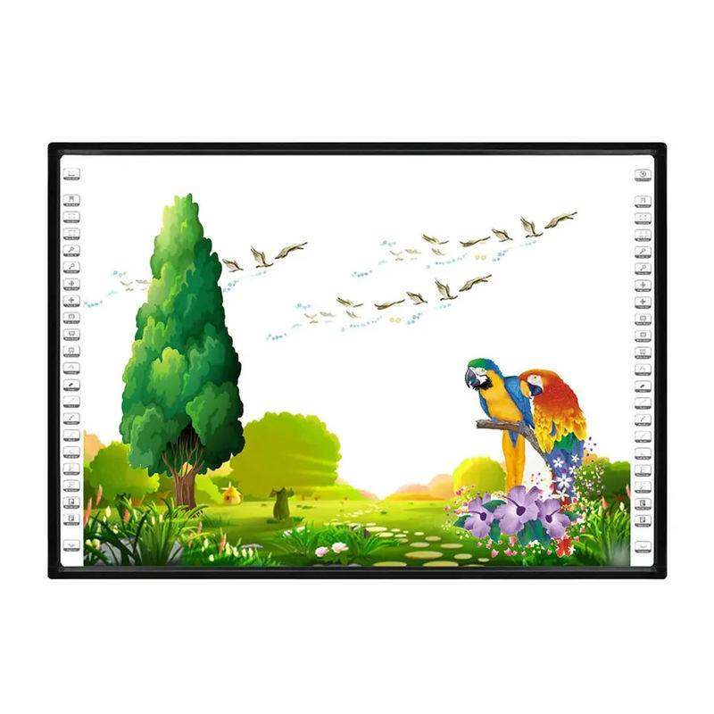 আইবোর্ড কারখানা ২২ শর্টকাট প্রতিটি পাশ ইনফ্রারেড প্রযুক্তি ইন্টারেক্টিভ টাচ প্যানেল বৈদ্যুতিন প্রযুক্তি সহ প্রদর্শন বিশ্ববিদ্যালয় শিক্ষা সরঞ্জাম জন্য ইন্টারেক্টিভ হোয়াইটবোর্ড হোয়াইটবোর্ড