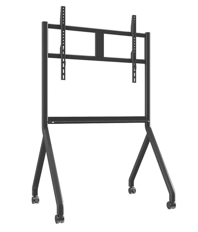 ভাল মানের স্মার্ট বোর্ডের জন্য মোবাইল স্ট্যান্ড টিভি মাউন্ট 55/ 65/ 75/ 86 ইঞ্চি স্মার্ট টিভি মুভিং কার্টের জন্য উপযুক্ত