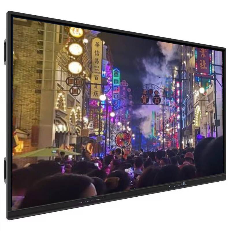 অ্যান্ড্রয়েড 13 বা 14 4 মিমি টেম্পারেড গ্লাস এবং স্মার্ট হোয়াইটবোর্ডে নির্মিত 6 অ্যারে মাইক সহ ইন্টারেক্টিভ ফ্ল্যাট প্যানেল