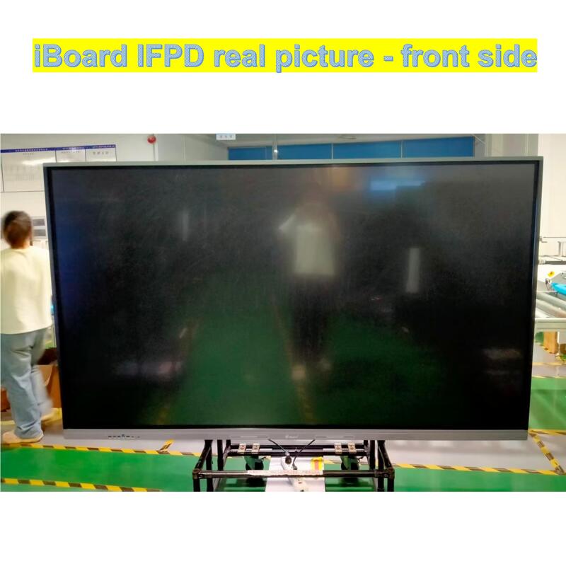 iBoard Interactive Flat Panel 86 Inch 4k Resolution Smart Touch with New Android System Equipment for Classroom Office Meeting