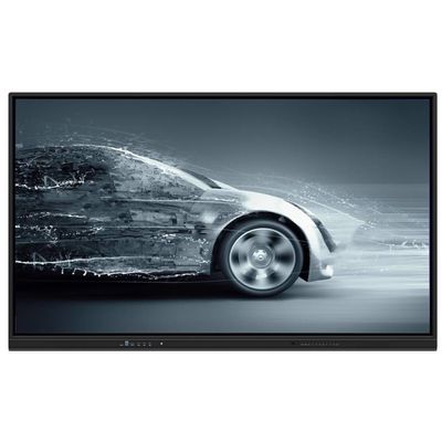 অ্যান্ড্রয়েড ১২ ৪+৩২ জি ডিএলইডি ডিসপ্লে আরএস২৩২ এভি আরজে৪৫ ১০ আইআর টাচ প্যানেল হোয়াইট বোর্ড স্কুল ক্লাস অফিসের জন্য ৬৫ ৭৫ ৮৬ ইঞ্চি