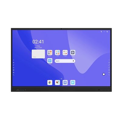 নতুন ডিজাইন পণ্য 4k 65 75 85 96 110 ইঞ্চি টাচ স্ক্রিন মাল্টি-ল্যাঙ্গুয়েজ সফটওয়্যার এলসিডি স্মার্ট বোর্ড অ্যান্ড্রয়েড ইন্টারেক্টিভ বোর্ড চ্যানেল পার্টনারের জন্য