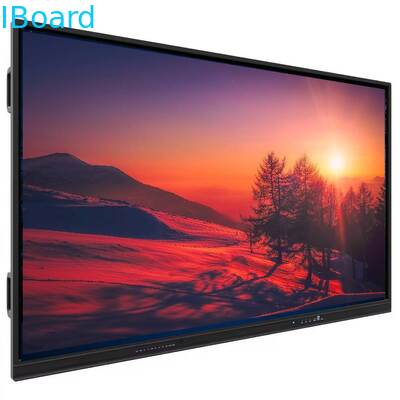 65/75/86/98 ইঞ্চি মাল্টি-টাচ ইন্টারেক্টিভ টাচ স্ক্রিন হোয়াইটবোর্ড, শিক্ষণ এবং ব্যবসায়িক মিটিংয়ের জন্য 4K রেজোলিউশন সহ