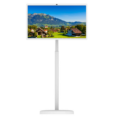 32 ইঞ্চি স্মার্ট টাচ টিভি পোর্টেবল টাচ স্ক্রিন অন্তর্নির্মিত 15000mAh ব্যাটারি