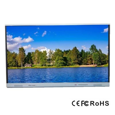 দ্রুত প্রতিক্রিয়া লেখা শেখানোর জন্য iBoard 4K স্মার্ট বোর্ড, ইনফ্রারেড প্রযুক্তি 98 ইঞ্চি ইলেকট্রনিক হোয়াইটবোর্ড
