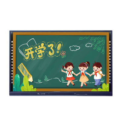 ব্যবসায় 4 মিমি টেম্পার্ড গ্লাসের জন্য 10 পয়েন্ট ইন্টারেক্টিভ মনিটর