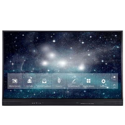 3840*2160 ইন্টারেক্টিভ ফ্ল্যাট প্যানেল 98 100 105 ইঞ্চি মাল্টি টাচ রাইটিং হোয়াইটবোর্ড