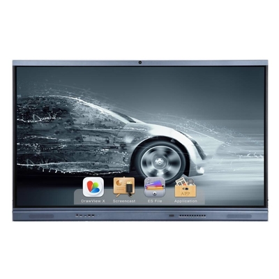 স্কুল শিক্ষার জন্য Android 3+32G ক্যামেরা মাইক 4K ইন্টারেক্টিভ ফ্ল্যাট প্যানেল 75 ইঞ্চি